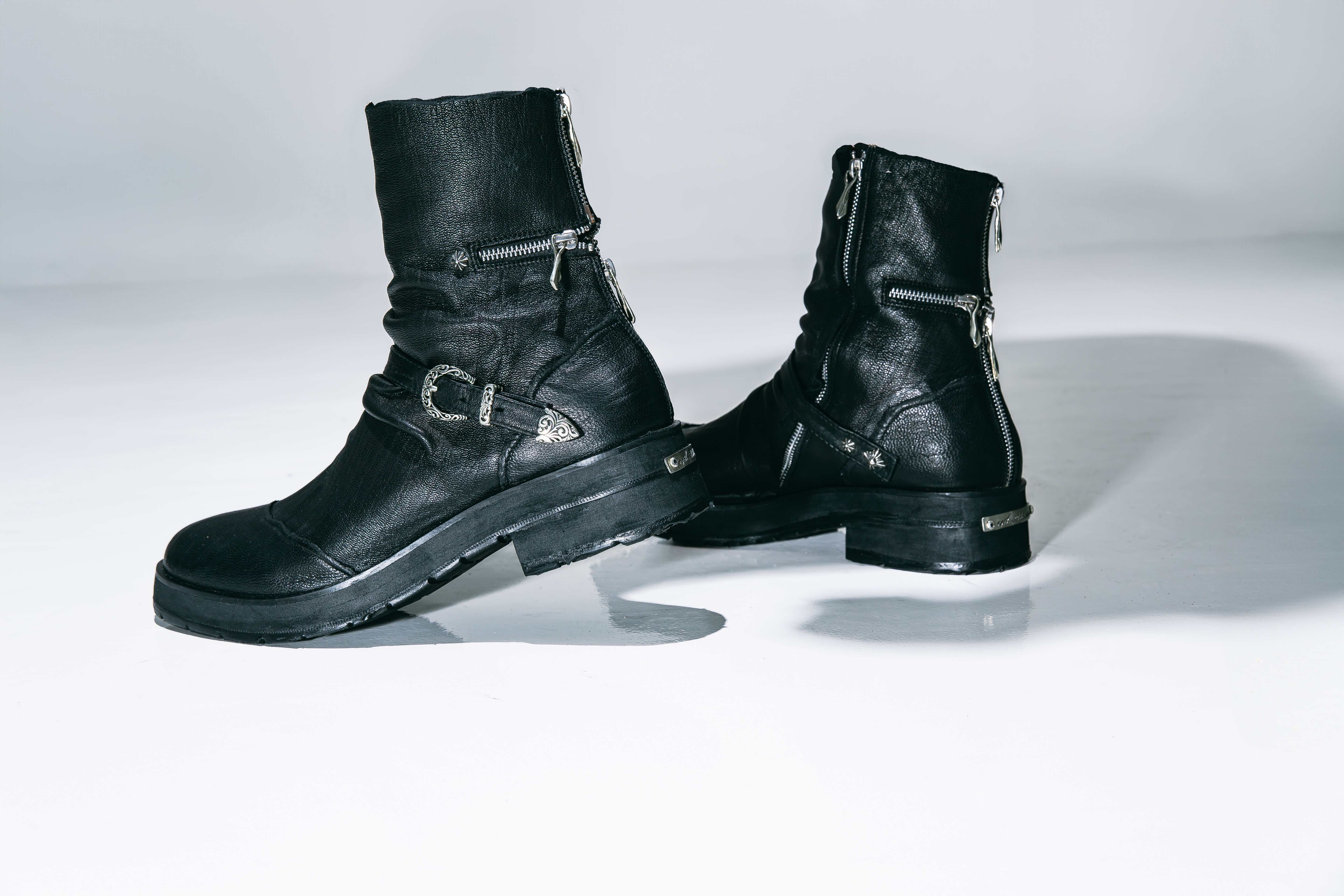 Cross Zip Boots – 14th Addiction