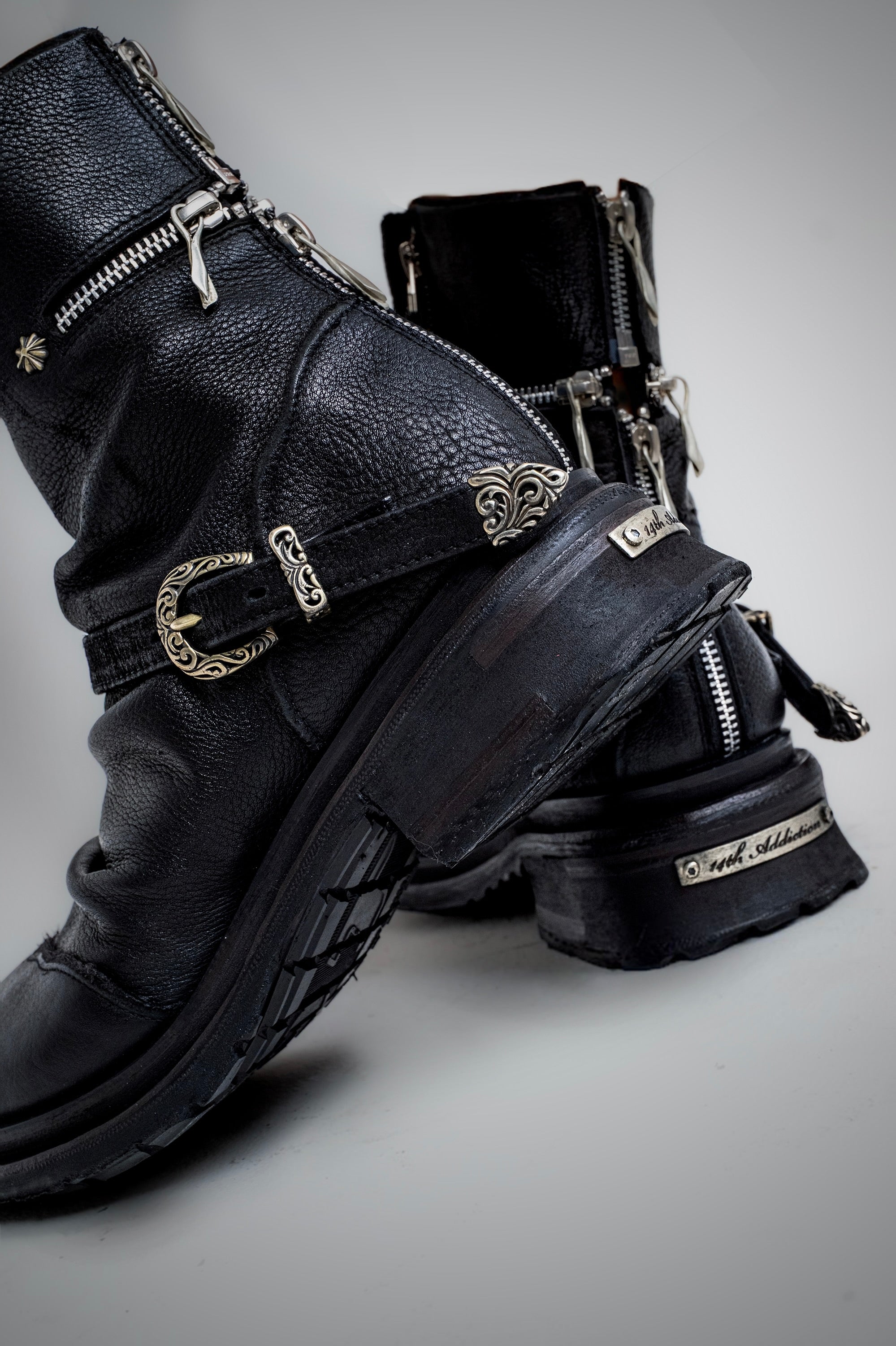 Cross Zip Boots Neo – 14th Addiction