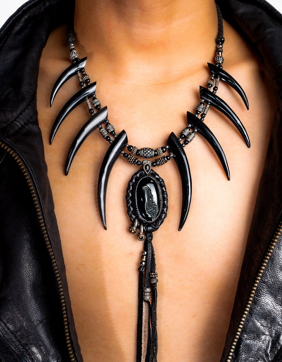 Real de Catorce: Code 313.25 (Black Druzy)