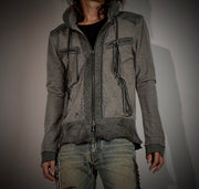 L. Breaker Hoodie Grey