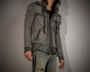 L. Breaker Hoodie Grey