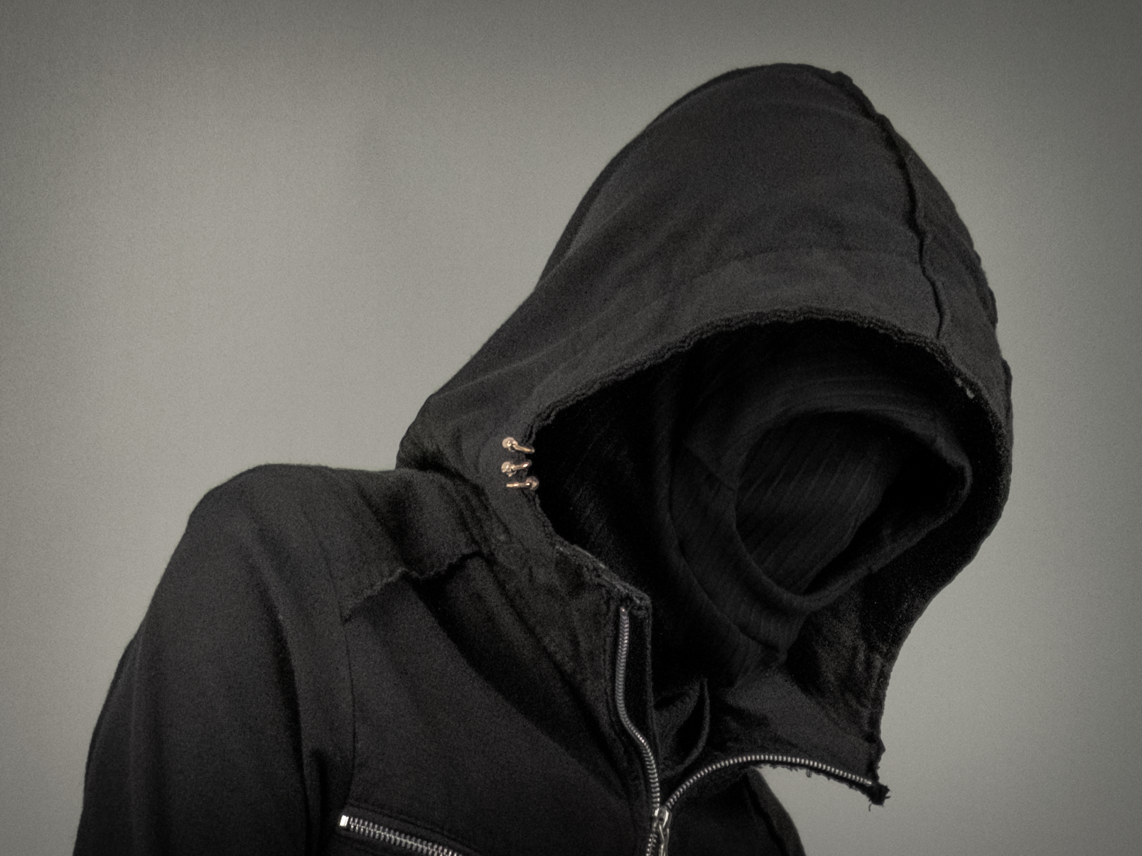 14th addiction Coated High-neck Hoodie 1 B. Terry Hoodie Black 14th addiction Coated High-neck Hoodie 1 B. Terry Hoodie Black