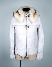 Cross Zip with Detachable Fur