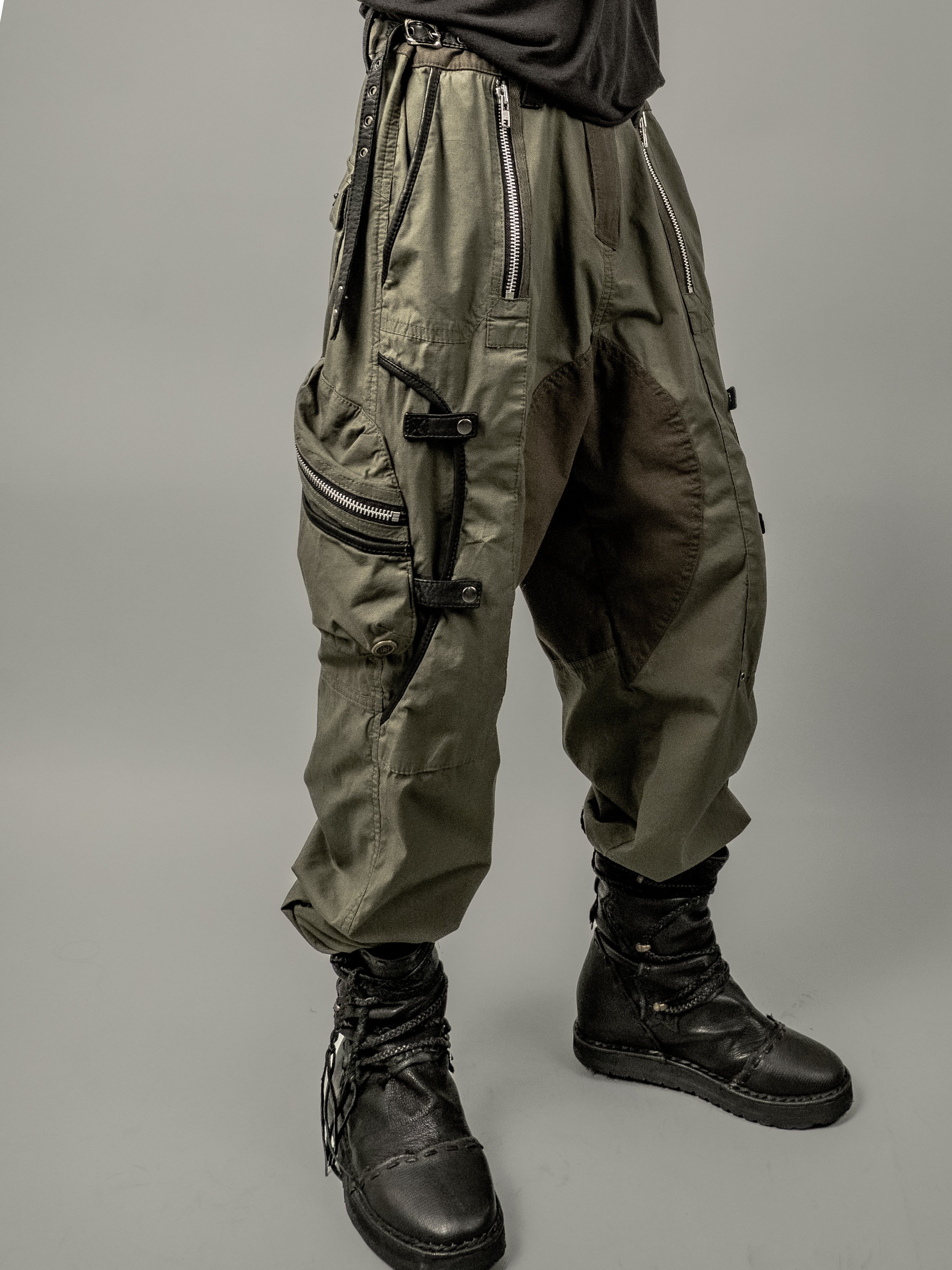 パンツ 14thaddiction flare cargo pants vkei 00s P. Cargo – 14th Addiction