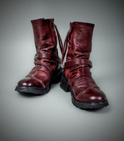 Cross Zip Boots