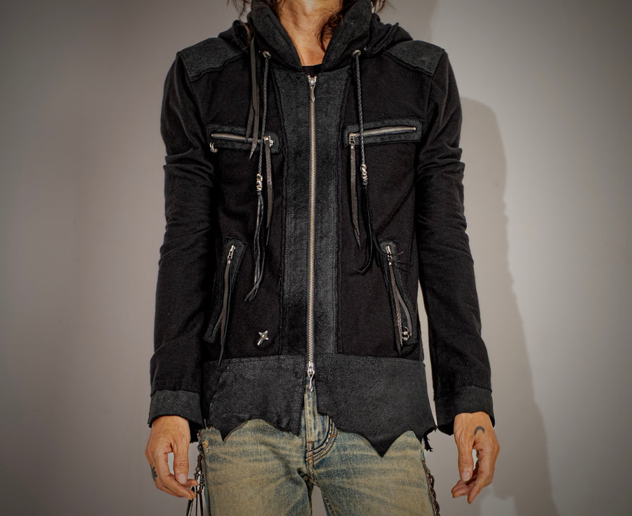 L. Breaker Hoodie Black