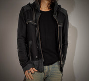 L. Breaker Hoodie Black