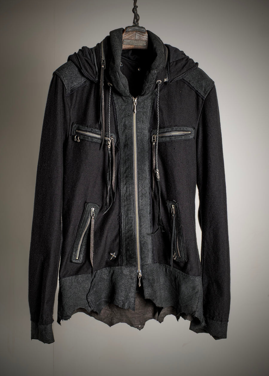 L. Breaker Hoodie Black