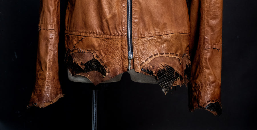 Cross Zip Camel
