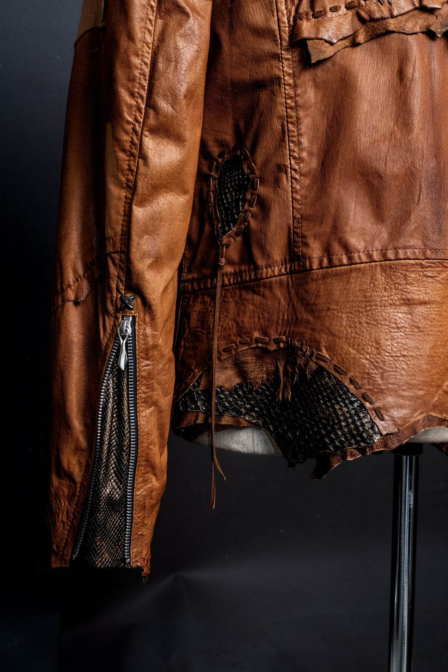 Cross Zip Camel