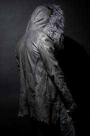 Cross Hoodie Grey