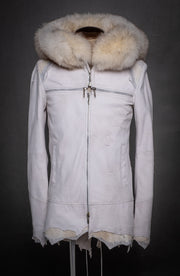 Cross Hoodie White