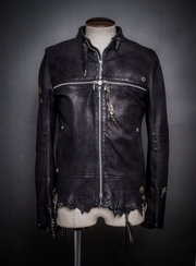 Cross Zip Black