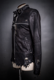 Cross Zip Black