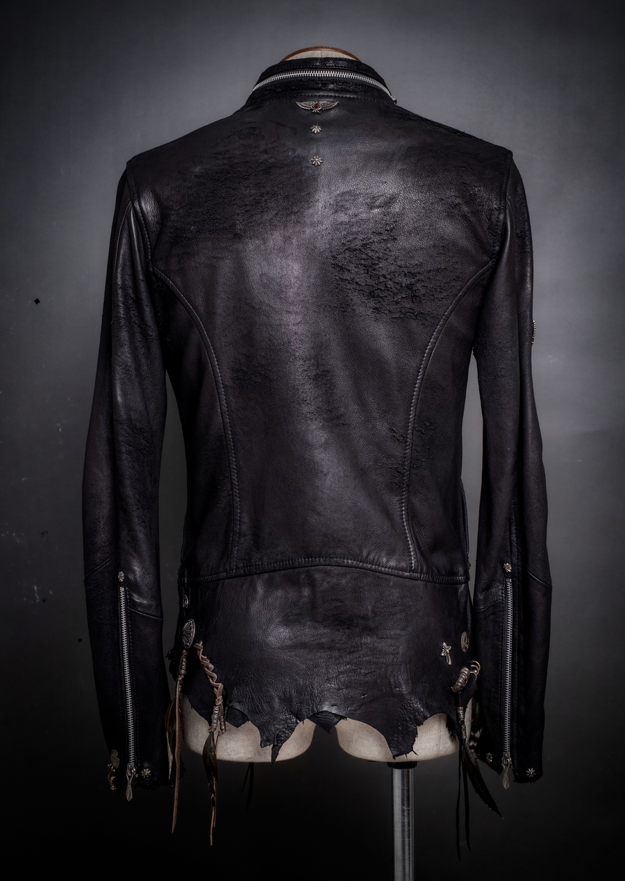 Cross Zip Black
