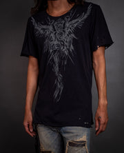 Quetzalcoatl Front Black