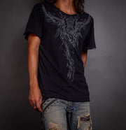Quetzalcoatl Front Black