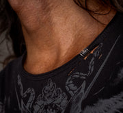 Quetzalcoatl Front Black