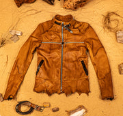 Cross Zip Camel