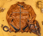 Cross Zip Camel