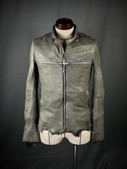 Cross Zip Grey