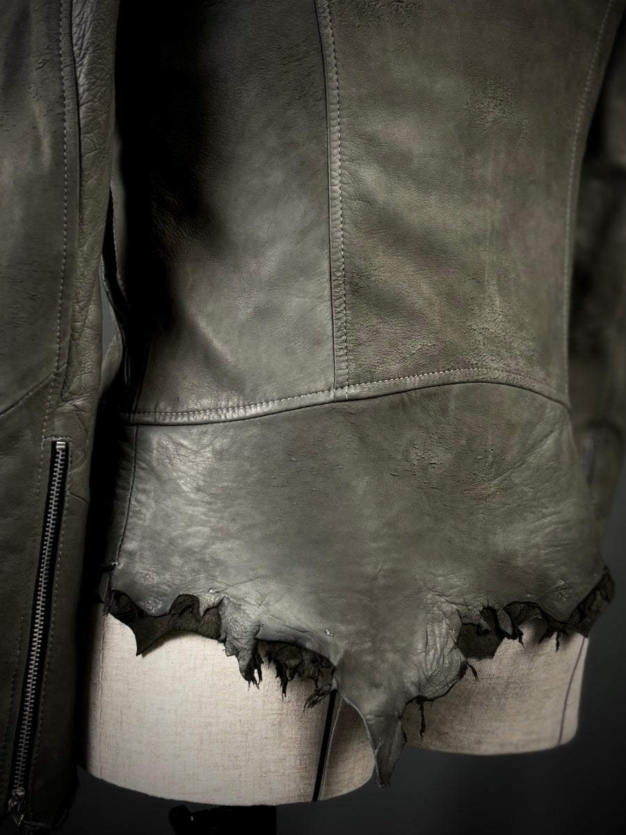 Cross Zip Grey