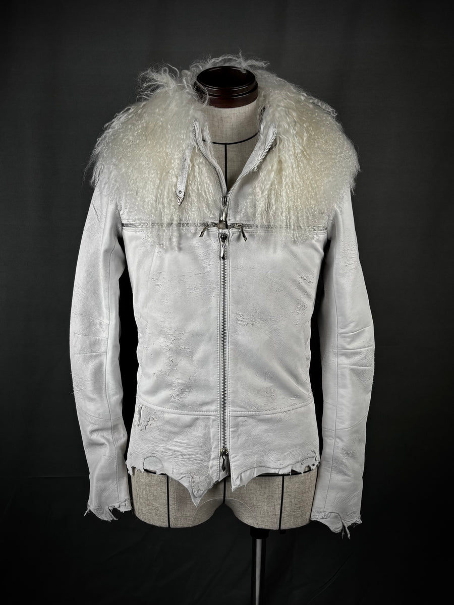 Cross Zip with Detachable Fur