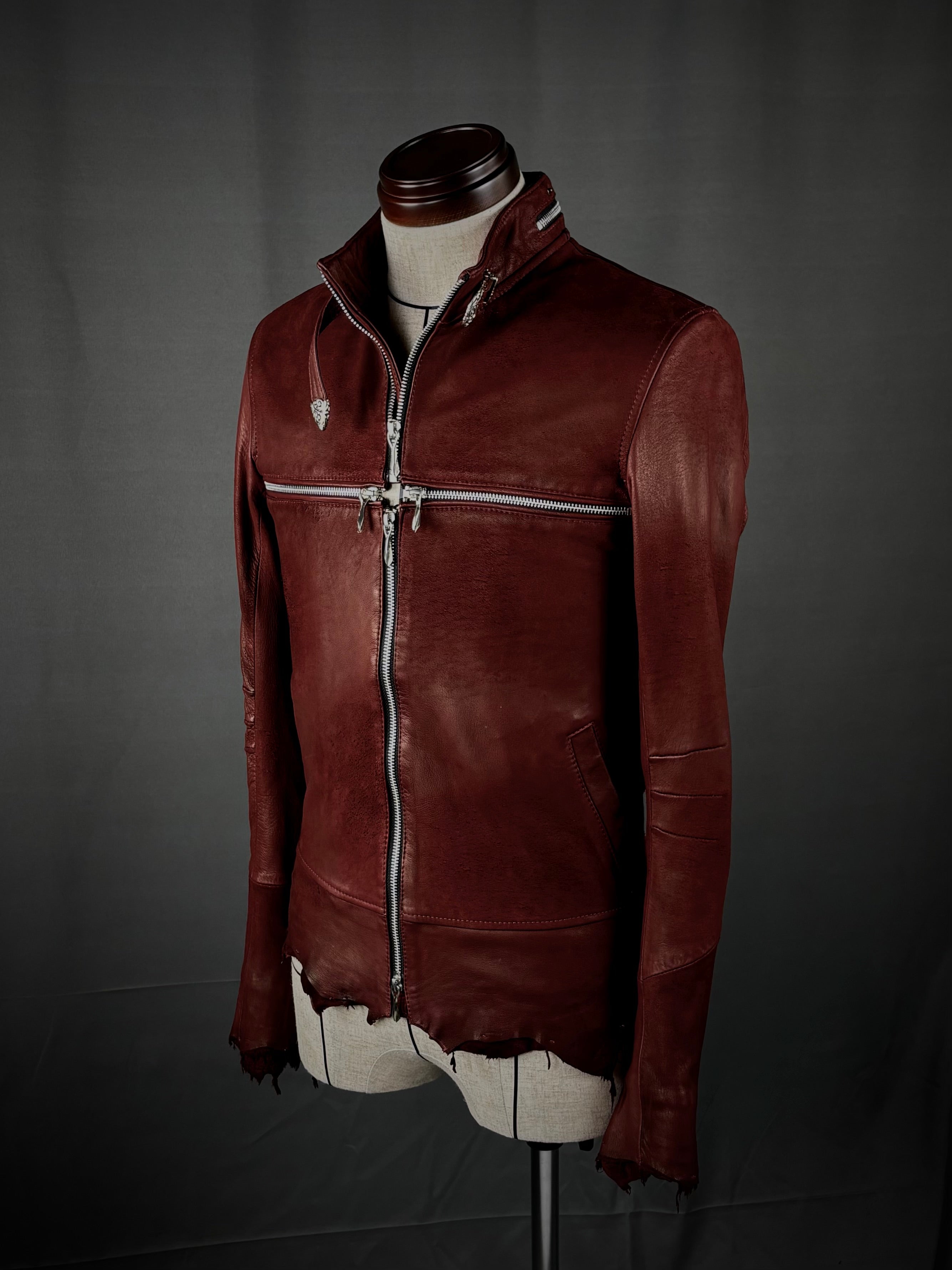 Cross Zip Red