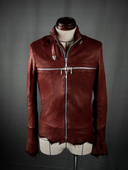 Cross Zip Red