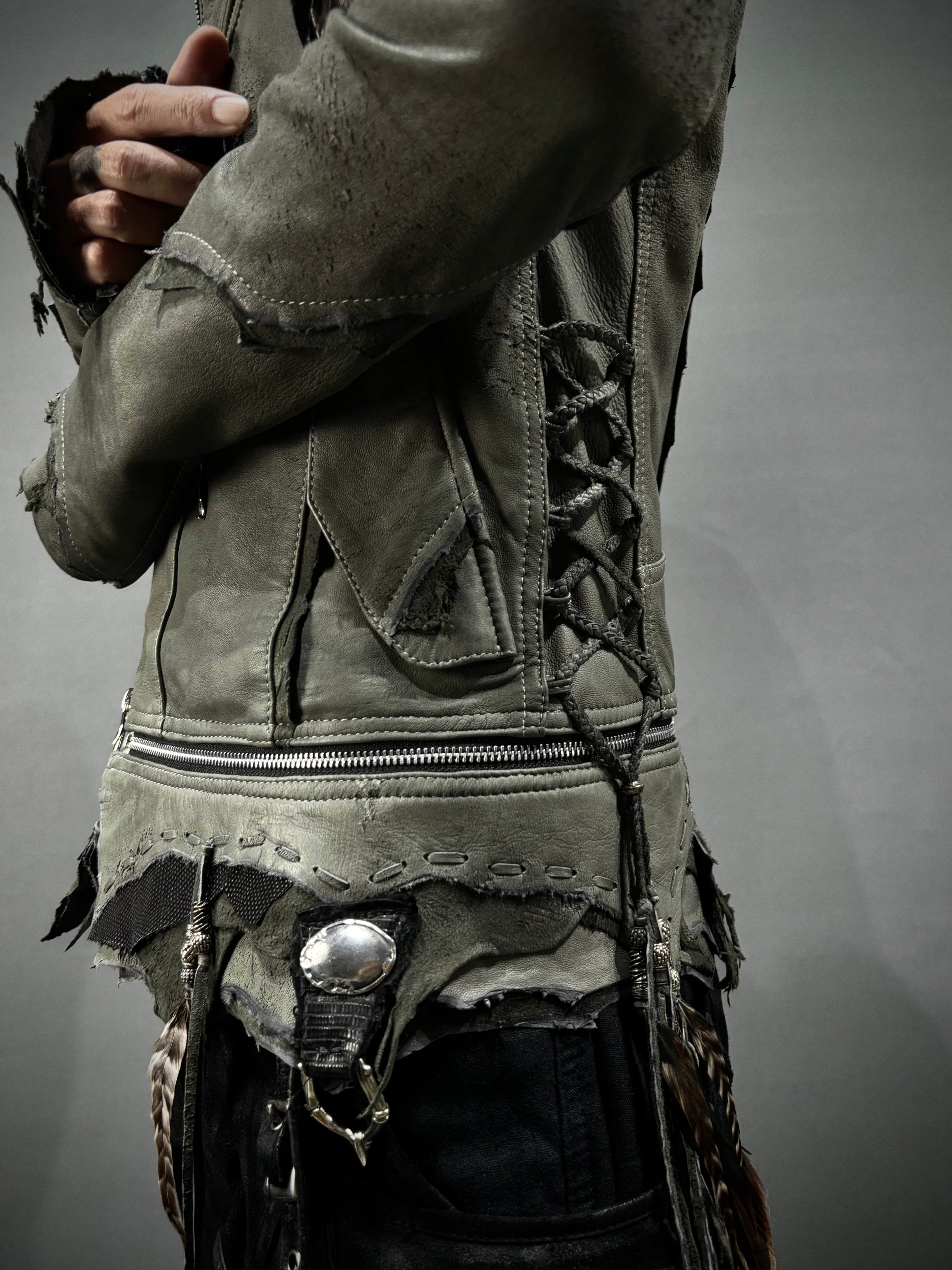 ジャケット・アウター 14thaddiction beat it leather jacket BEAT IT 24 - Red – 14th Addiction