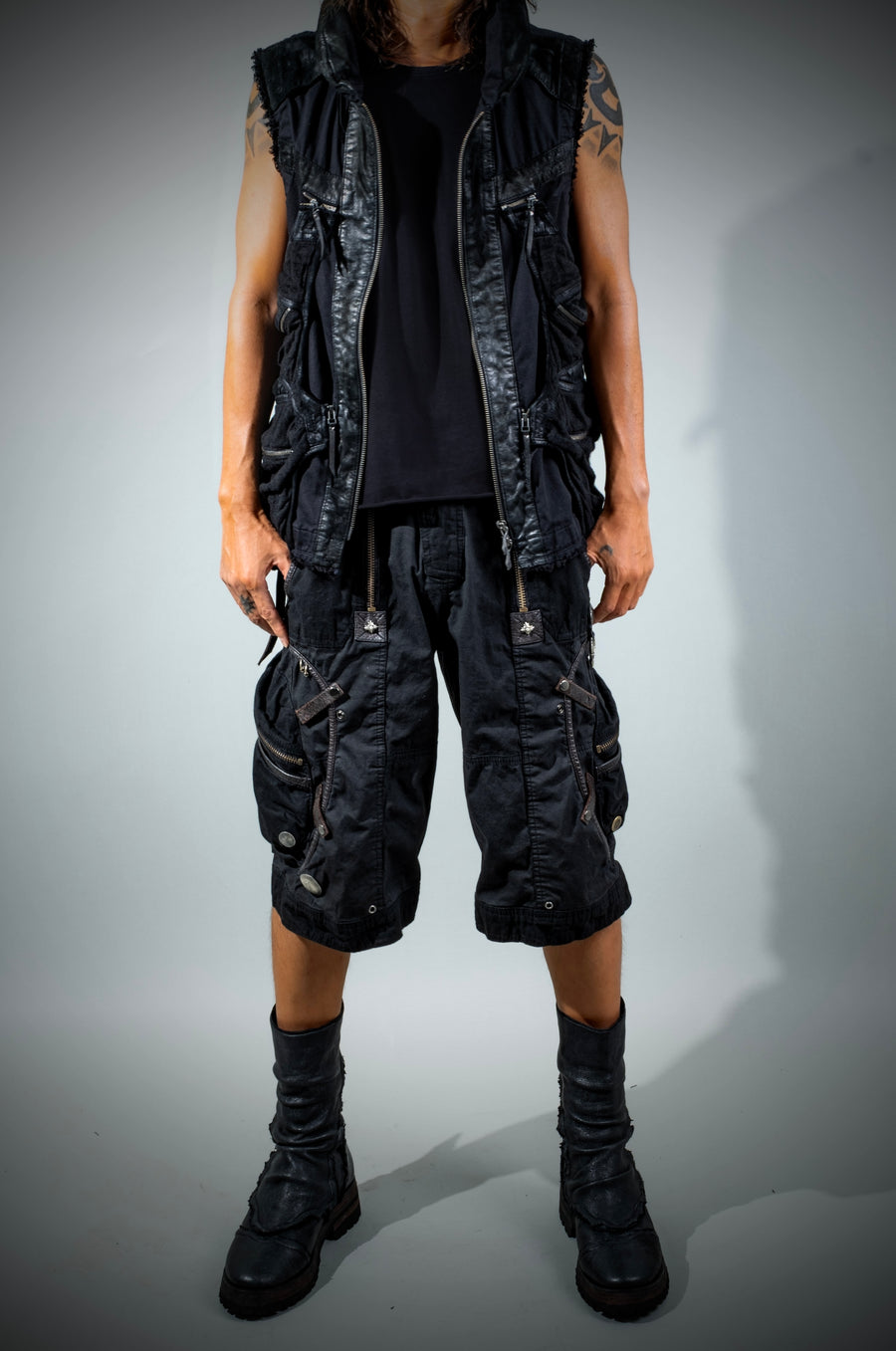 Trans Vest Black