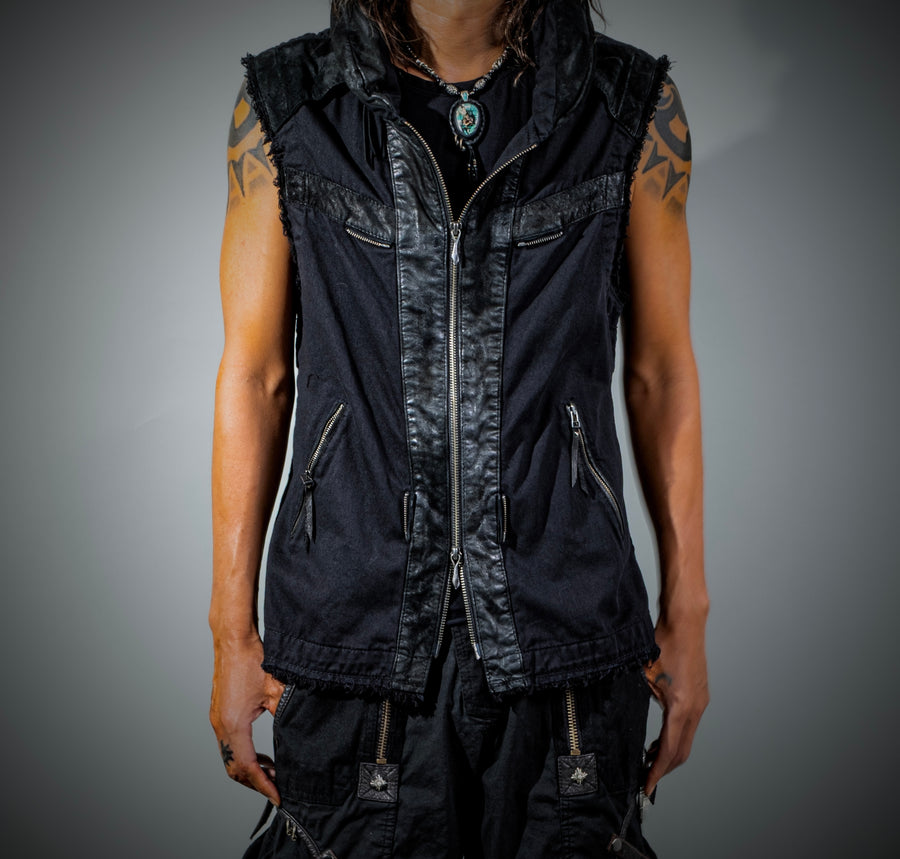 Trans Vest Black