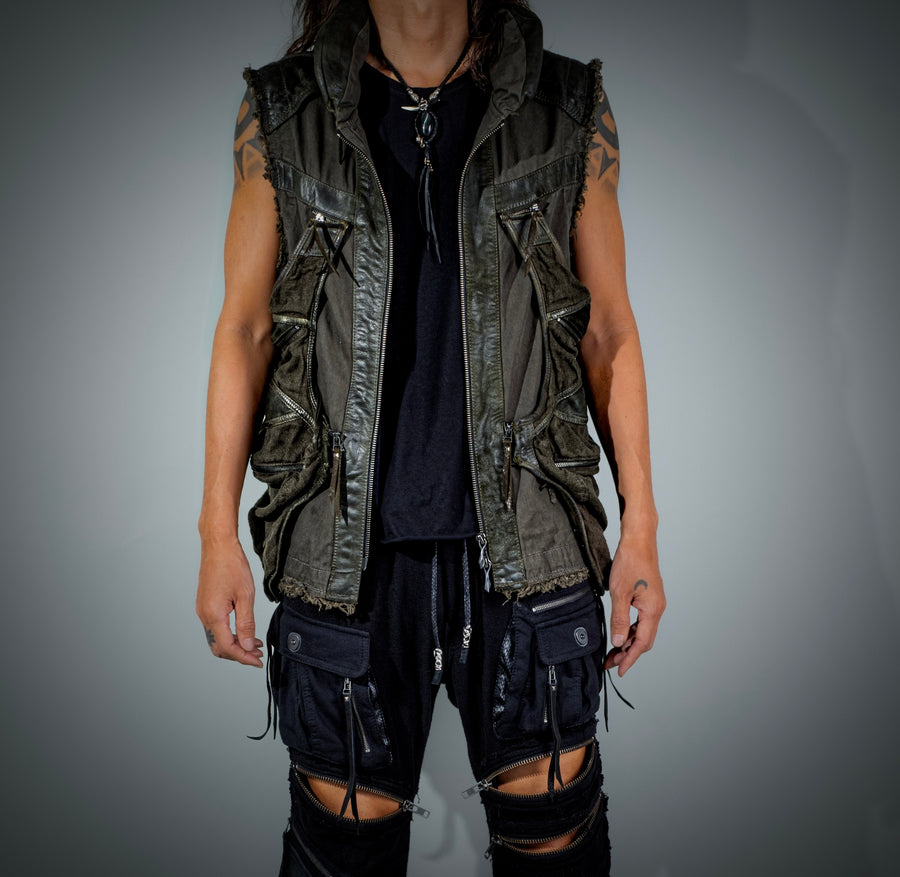 Trans Vest Khaki