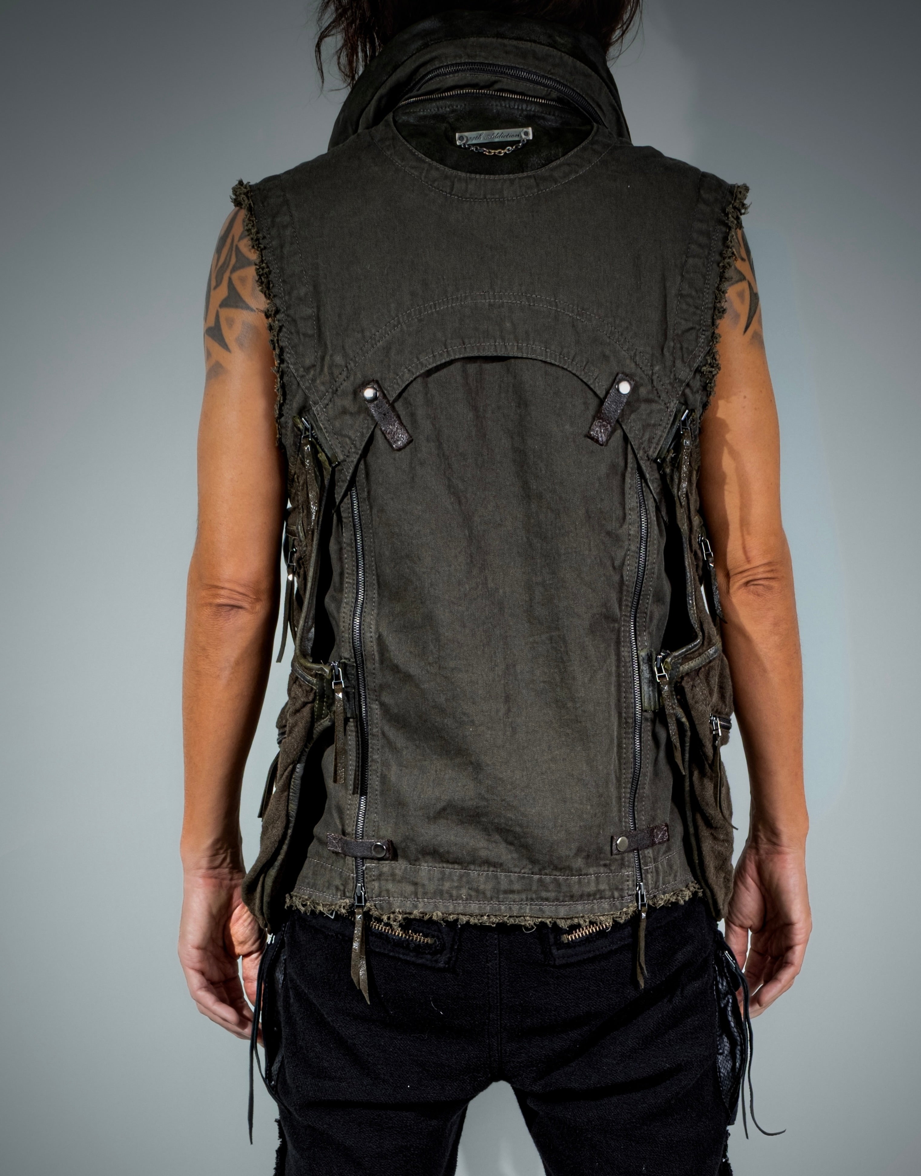 Trans Vest Khaki