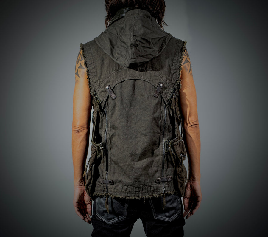 Trans Vest Khaki