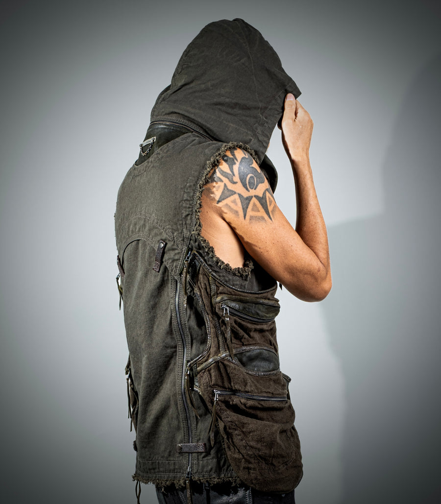 Trans Vest Khaki
