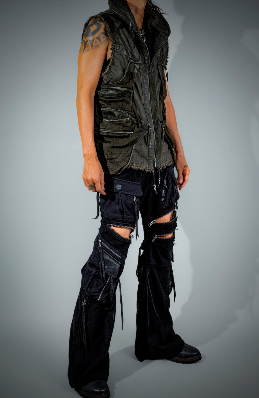 Trans Vest Khaki