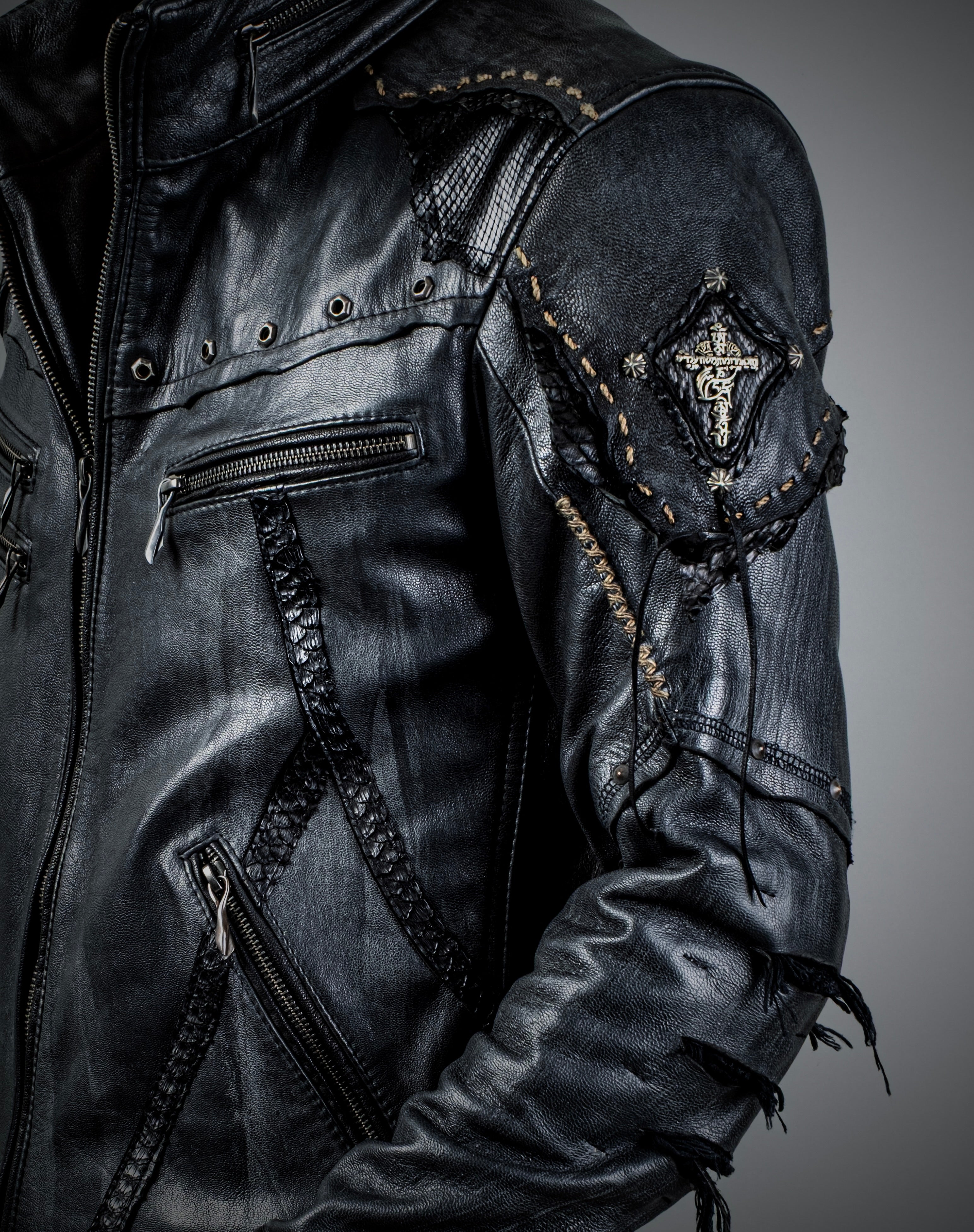 The DARKSIDE of MOON-TECH® EASY JACKET The-Dark-Knight-Cyberpunk-